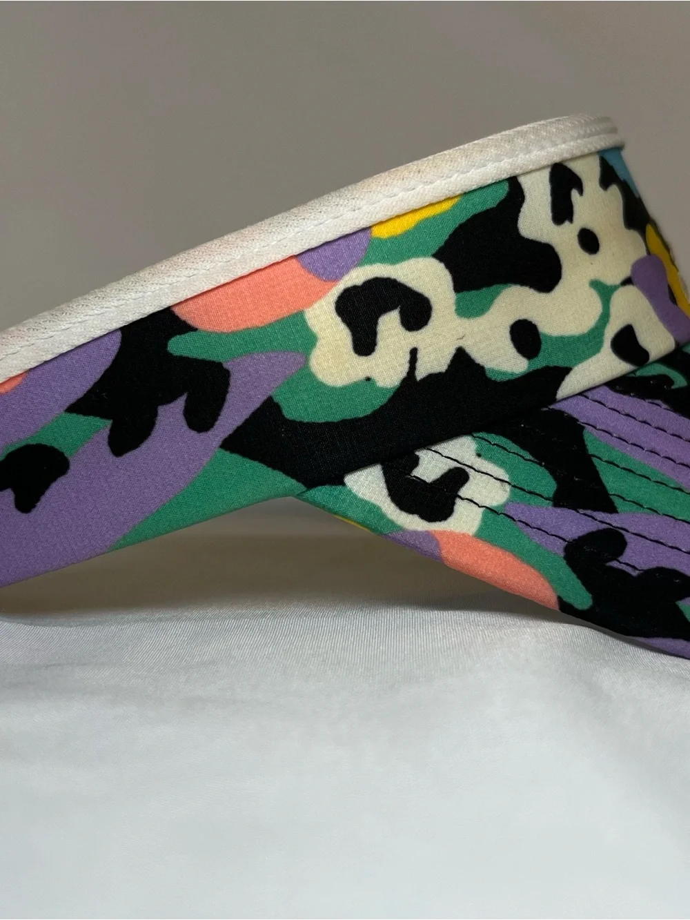 Adidas Floral Print Visor in Multicolor